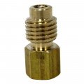 Mastercool 82634 Connector, 1/4 FL-F x 1/2&amp;quot; ACME-M-