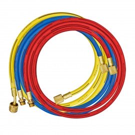 Mastercool 84365 36&amp;quot; Charging Hose without shut-off valve for R134a, yellow, 1/2 ACME-F x 1/2&amp;quot; ACME-F-