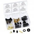 Mastercool 91334 Charging Adapter Repair Kit for charging hoses and adapters, 55 pieces-