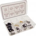 Mastercool 91334-A Charging Adapter Repair Kit with depressors, gaskets, and o-rings-