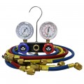 Mastercool 92661 2-Way Aluminum Manifold Gauge Set, R12, R22, and R502-