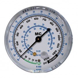 Mastercool 93350 2-1/2&amp;quot; Gauge, low side, R12, R22 and R502-