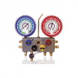 Mastercool 96503 4-Valve Aluminum Charging Manifold-