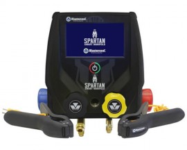 Mastercool Spartan 99943-BT-2 Digital Manifold Gauge 4 Way with Bluetooth Wireless-