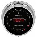 Maximum Cronus CSBC Time and East Coast Tide Clock, Chrome Case and Black Dial-