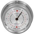 Maximum Harbormaster HBAN East Coast Tide Clock, Nickel Case and Silver Dial-