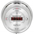 Maximum Rainwatch KIT-RNAC Rainfall Monitoring, Chrome Case and Silver Dial-