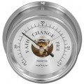 Maximum Predictor PDAN Analog Barometer, Nickel Case and Silver Dial-