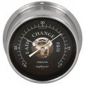 Maximum Predictor PDBN Analog Barometer, Nickel Case and Black Dial-