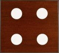 Maximum PM4 4-Instrument Panel, 18 x 20in, Mahogany-