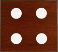 Maximum PM4 4-Instrument Panel, 18 x 20in, Mahogany-