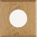 Maximum PO1 1-Instrument Panel, 8 x 8in, Oak-