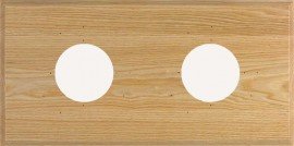 Maximum PO2 2-Instrument Panel, 10 x 20in, Oak-