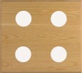 Maximum PO4 4-Instrument Panel, 18 x 20in, Oak-
