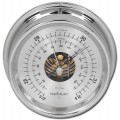 Maximum Proteus PRAC Analog Barometer, Chrome Case and Silver Dial-