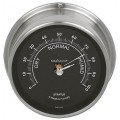 Maximum Stratus STBN Outdoor Humidity Instrument, Nickel Case and Black Dial-