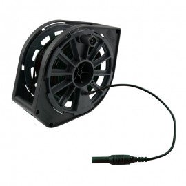 Megger 1000-350 Cable Reel for Professional Earth Testing Kit, 50 Meters, Black Cable-