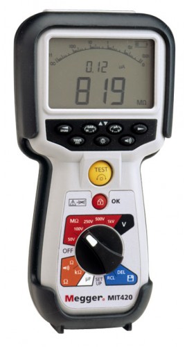 Megger MIT430-TC2 1000V Insulation Tester-