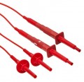 Megger 1003-201 Test Lead Set, 25 m, with 10 kV Large Insulated Clips, Set of 3-