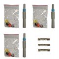 Megger 1008-645 Adapter and Fuse Kit, 3 Adapters, 3 Fuses-