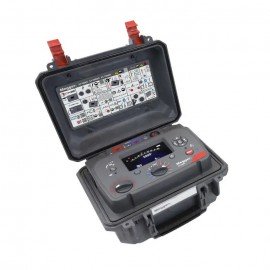 Megger 1016-112 S1-1068/2-US Expert Insulation Resistance Tester with full diagnostic tests and PI predictor, 10 kV-