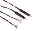 Megger 242002-30 Duplex Test Lead, Heavy Duty Fixed Point Hand Spikes, 10A, 30ft.-