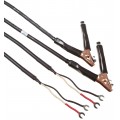 Megger 242006-7 Duplex Test Leads; 1.5&quot; Kelvin Clips; 10 A; 7 ft.&quot;-