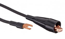 Megger 242041-18 Current Test Lead, Terminal Clip, 10A, 18ft.-