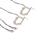 Megger 242104-2-26 Duplex Test Lead, Heavy Duty C-Clamps, 26&#039; Length-