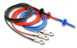 Megger 6220-861 Compact Clips, High Voltage Test Leads, 10kV Screened, 10 Meters-