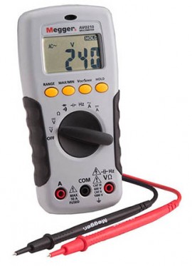 Megger AVO210 Digital Multimeter, 1000 VDC/750VAC, CAT III 600V-