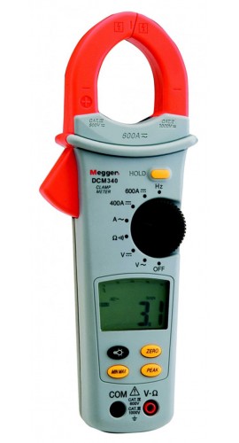 Megger DCM340-EN Digital Clamp Meter 600 A and 600 V-
