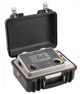 Megger DLRO100HB Portable Micro-Ohmmeter, Remote with Bluetooth, Data Logging, AC and Battery Operated, 100A-