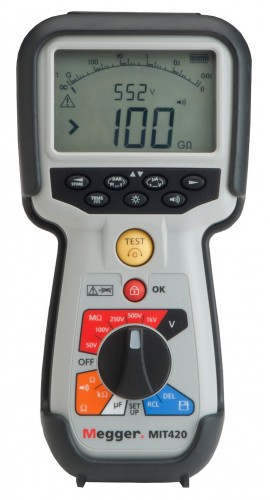 Megger MIT420-EN 1000V Insulation Tester-