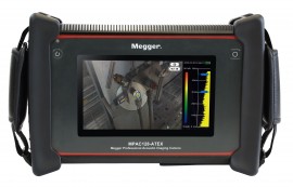Megger MPAC128 Series Acoustic Imaging Camera with ATEX approval, 2 to 48 kHz, 1024 x 600-