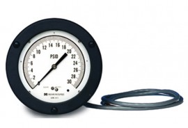 Meriam 1226-1-1 Differential Pressure Gauge, 6&quot;, 50&quot; wc-