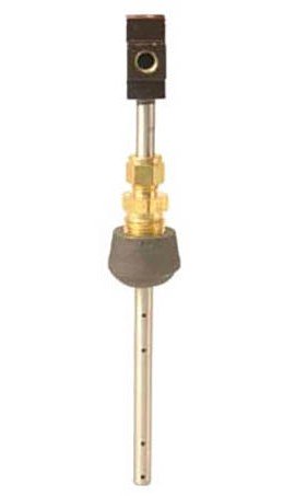 Meriam 21T-0160E-00-XX Double Mount Accutube, 16", 3/4" Diameter-