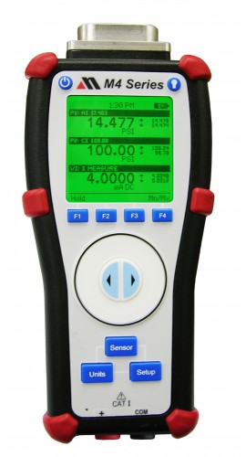 Meriam M400-DI0500-04 Handheld Precision Calibrator/Data Logger, 0-500 PSID-