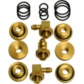 Mid-West Instrument 110706 90&amp;deg; Swivel Quick Connect Test Cock Adapter Kit for backflow test kits, 9-pack-