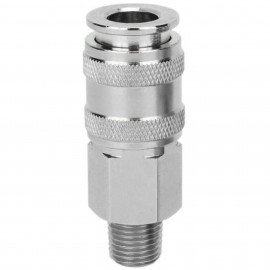 Milton 744 Quick-Connect Coupler, ¼" Male NPT, 5-in-1-