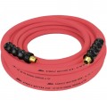 Milton ULR125038 Rubber Air Hose, ½" ID x 50', 3/8" NPTM-
