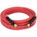 Milton ULR145014 Rubber Air Hose, ¼" ID x 50', ¼" NPTM-
