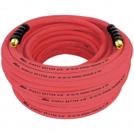 Milton ULR3810038 Rubber Air Hose, 3/8" ID, 100'-
