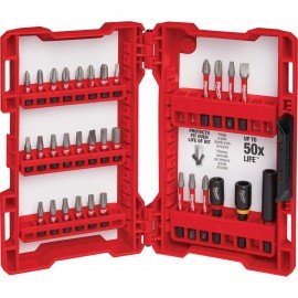 Milwaukee 48-32-4004 Shockwave Driver Bit Set, 32-piece-