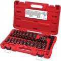 Milwaukee 49-66-7009 Impact Duty™ Socket Set, 3/8" drive, 43-Piece-