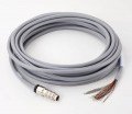 Mitutoyo 02AQL380 I/O Cable w/ 90&amp;deg; Connector, 5M-