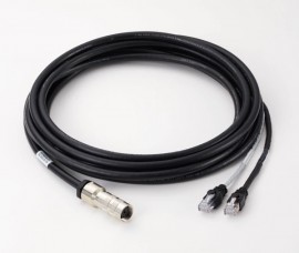 Mitutoyo 02AQL391 Power and Ethernet Master Cable w/ 90&amp;deg; Connector, 2M-