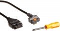 Mitutoyo 05CZA663 Digimatic SPC Cable with Data Switch, 80&quot;-