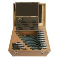 Mitutoyo 103-908-40 Series 103 Outside Micrometer Set, 0 to 12&amp;quot;, 12 pieces-