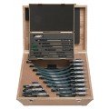 Mitutoyo 103-914-50 Outside Micrometer Economy Design Set, 0 to 300 mm-